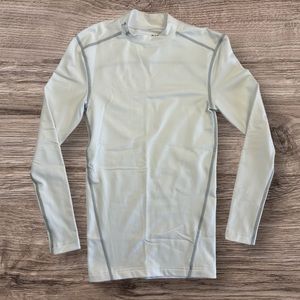 Under Armour Mock Neck Fleece Lined Coldgear Long Sleeve Sz: S